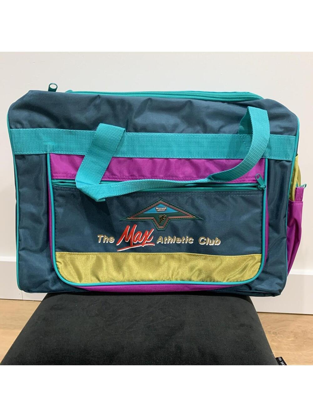 Vintage 1980s Maxwell House Athletic Club Duffel Bag New NOS